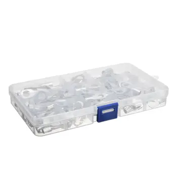

100Pcs Terminals Silver Tinned Copper SC6-6-SC35-10 Crimper Electrical
