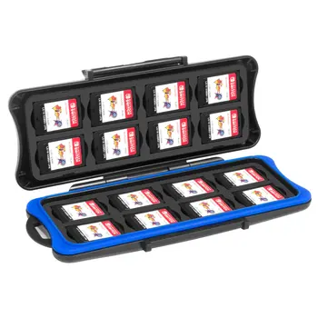 

32 in 1 Waterproof Memory Card Holder for Switch Game Case Carring Box Game Card Cartridge Holder for Nintend Switch Lite Mini
