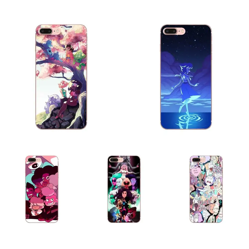 Защита экрана из ТПУ для Xiaomi Mi CC9 CC9E 9T mi10 mi9 mi8 note 9 10 pro lite SE A1 A2 A3 Steven Universe каракули