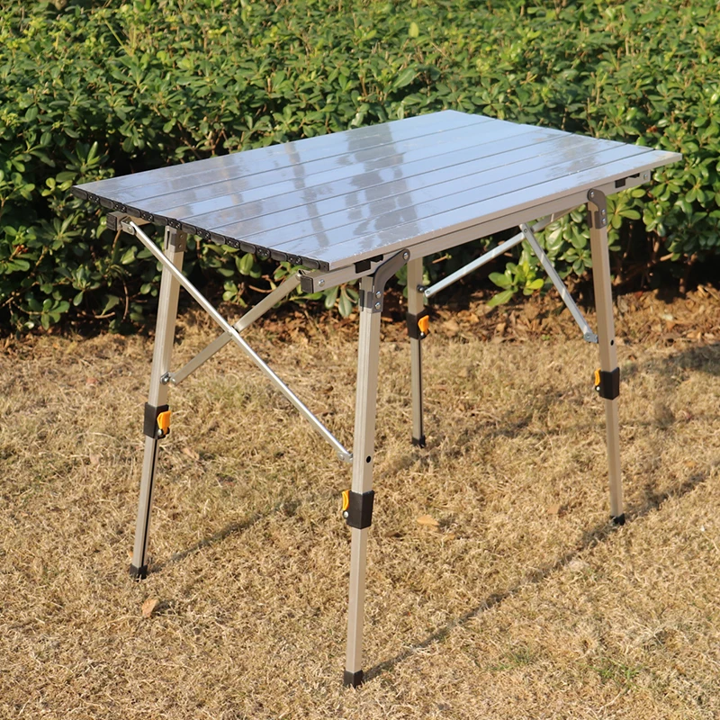

Natural Hiking Portable Outdoor Table Can Be Foldable Adjustable Height Waterproof And High Temperature Resistant Bearing 110lbs
