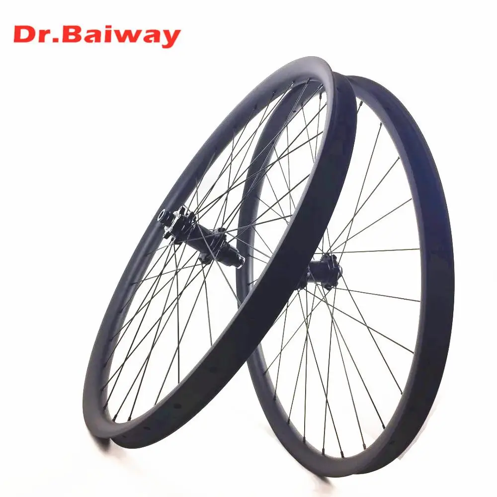 

27.5er mtb wheelset 30*35mm AM Tubeless Asymmetry mountain bike carbon disc wheels FASTace DH825 straight pull 100*15 142*12mm