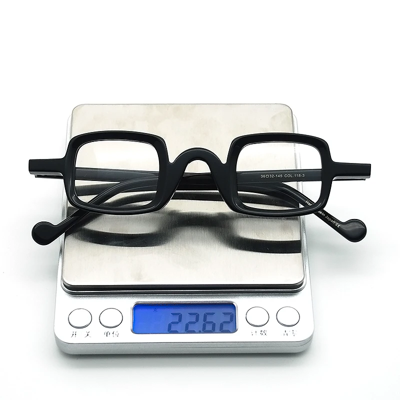Cubojue ацетатные очки для глаз, оправа для мужчин, маленькие квадратные очки, мужские Оптические очки по рецепту, умник, черепаха, качество очков