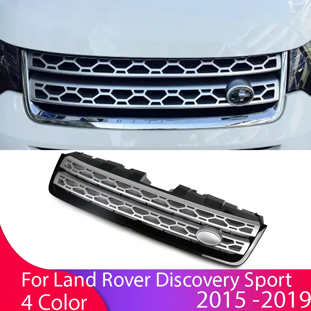 

For Land Rover Discovery Sport L550 2015 2016 2017 2018 2019 Car Front Bumper Grille Centre Panel Exterior Styling Upper Grill