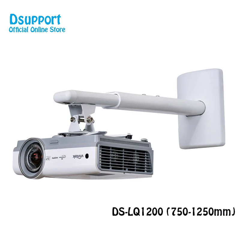 

2020 New Wall Mount Full Motion Retractable Universal Projector Hanger Bracket Loading 15 kgs