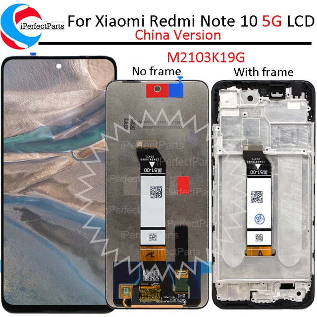 Pantalla LCD de 6,6 pulgadas para Xiaomi Redmi Note 11, montaje de  digitalizador con pantalla táctil, versión China - AliExpress