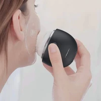 Liberex Electric Facial Cleansing Brush Sonic Face Cleansing Silicone Brush Heads Deep Cleaning for Face Skin