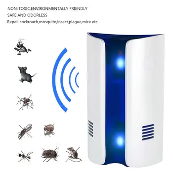 

Ultrasonic Portable Multi-Functional Effective Mouse Expeller Mosquito Repellent Electronic Pest Repeller Mice Outdoor