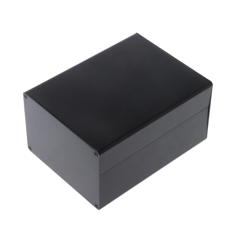 

Aluminum Enclosure DIY Project Case Power Junction Box 155x120x83mm Black