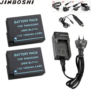 

2pcs 1200mAh DMW-BLC12 DMW-BLC12E BLC12E Li-ion Battery + Charger+ Car cable for Panasonic FZ1000, FZ200, FZ300, G5, G6, G7, GH2
