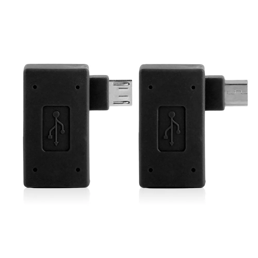 USB папа USB 2,0 Женский угол 90 градусов Поворот адаптер USB штекер революция отличный правый и левый локоть