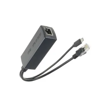

1PCS Micro USB Active POE Splitter Power 48V to 5V 2.4A for Raspberry pi 3 Board diy electronics