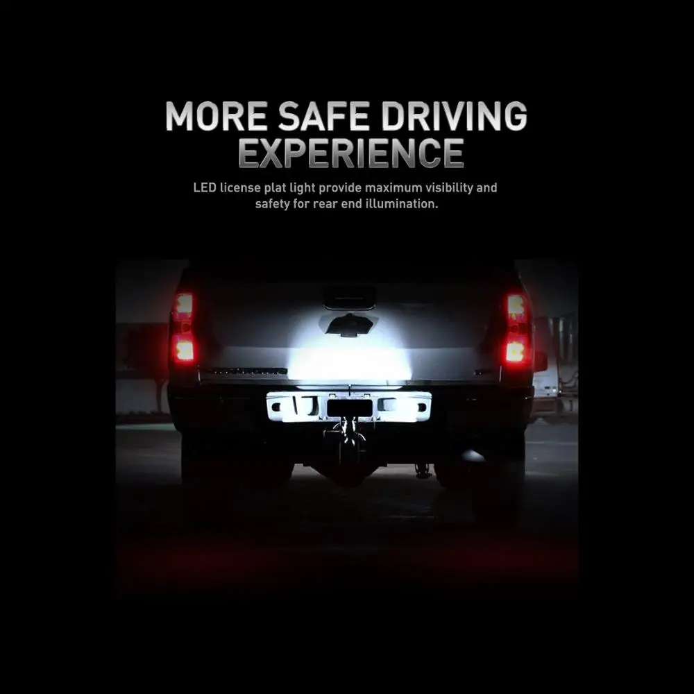 2 шт. светодиодный номерной знак светильник лампа Canbus Error Free для Ford F150 F250 F350 F450 F550