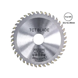 Hoja de sierra Circular TCT, amoladora angular, disco de corte de madera con punta de carburo, diámetro de 115mm, 40 dientes