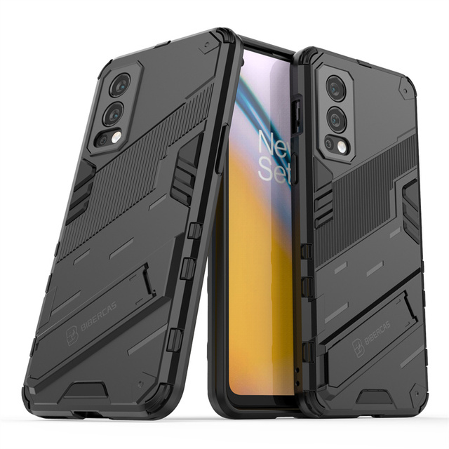 Cover Oneplus Nord 2 5G Case For Oneplus Nord 2 5G Capas PC Bumper Kickstand Back Cover For Oneplus Nord N200 2 5G Fundas