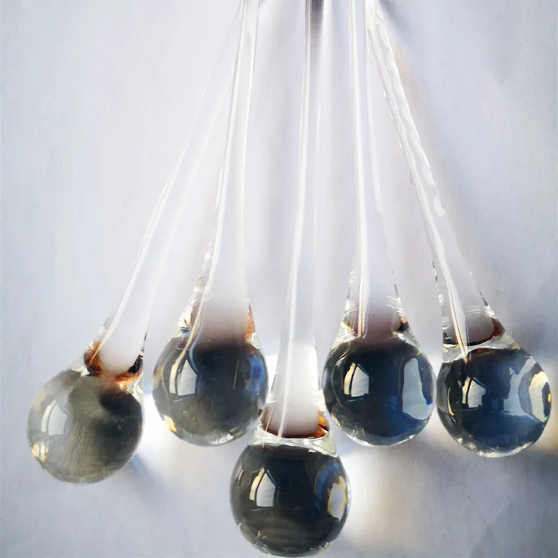 Top Quality 10pcs 30*150mm Clear Crystal Glass Raindrop Chandelier Pendants, Crystal Lamp Parts, chandelier Accessories
