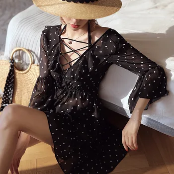 

Swimsuits Bikini Girl Swimwear Women Swimsuit Woman Two Piece Bathing Suit Brazilian Split Three Dots Cover Sexy Push Up Big Dot