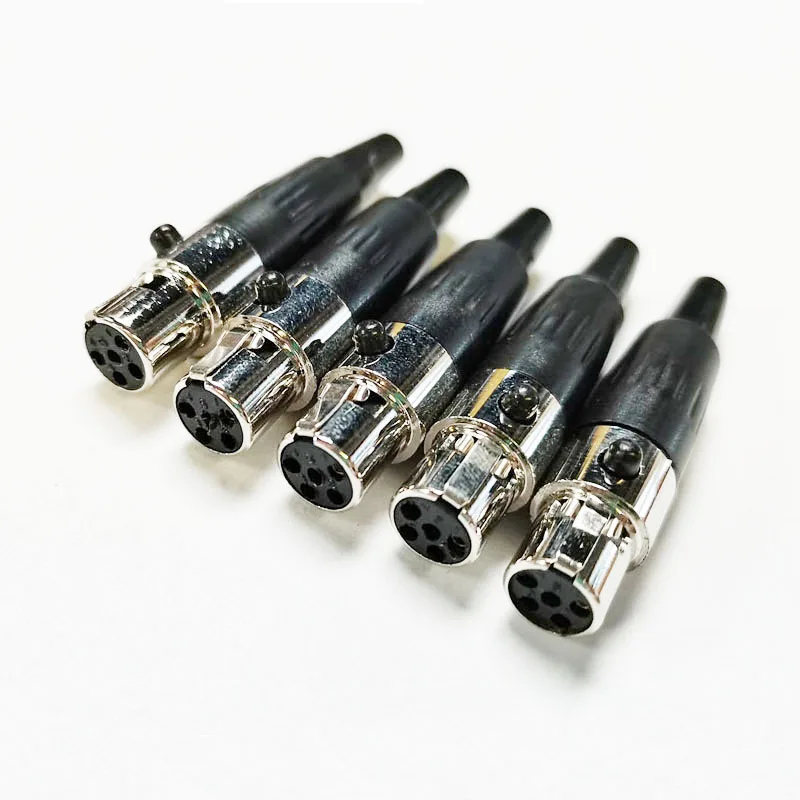 5-контактный гнездовой разъем NCHTEK мини XLR аудио для микрофона адаптер Tini TA5F