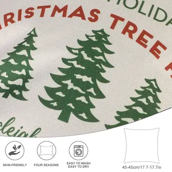 

4pcs Christmas Cushion Cover Pillowcase Sofa Cushions Pillow Cases Cotton Fine Linen Pillow Covers Home Decor Christmas Pillow