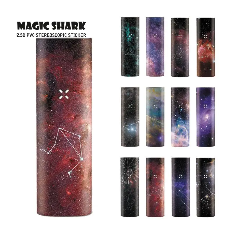 

Magic Shark Dreamy Star Sky 12 Constellations Bumpy PVC Full Case Cover Wrap Film Skin Sticker for Pax 3 Kit