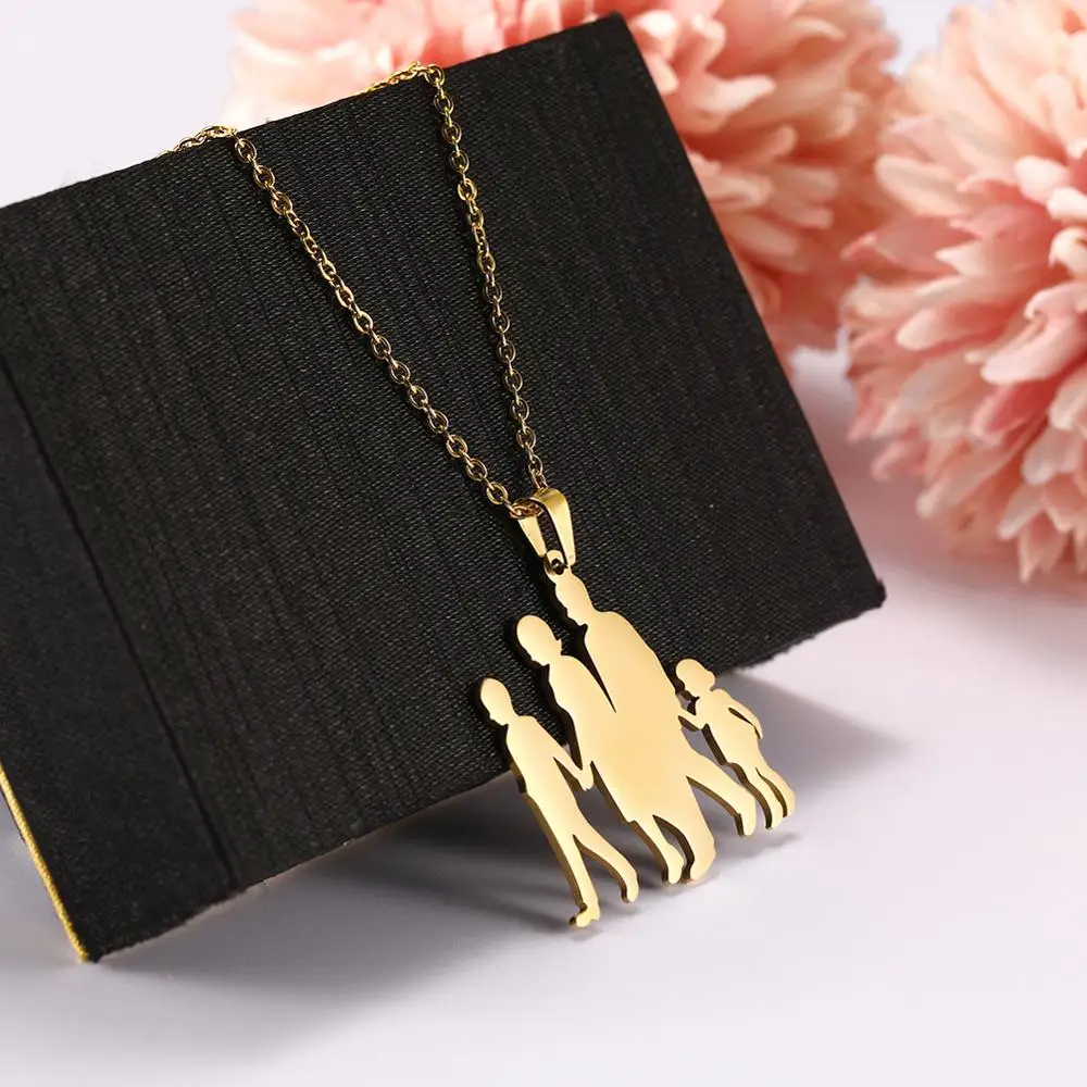Collana Con Iniziale AFSTALR In Acciaio Inox – Doppio Giro Con Catena Di Perle E Lettera A-Z