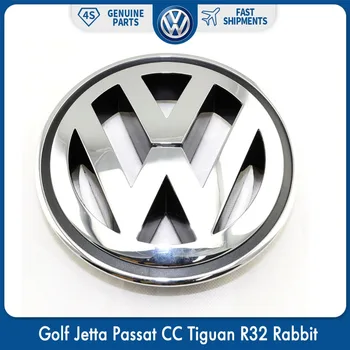 

150MM Chrome 1K5853600MQH Front Radiator Grille Emblem Car Accessories For VW Volkswagen Golf Jetta Passat CC Tiguan R32 Rabbit
