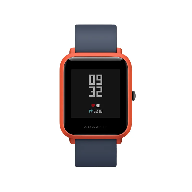 Huami Amazfit Bip Смарт часы Bluetooth gps Спорт монитор сердечного ритма IP68 Водонепроницаемый напоминание о звонках MiFit приложение сигнализация вибрация - Цвет: Orange