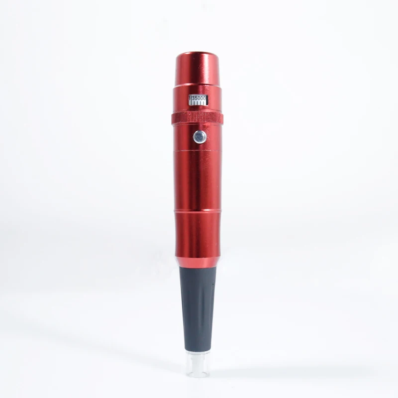 35000 об/мин Перманентный макияж машина подводка для бровей карандаш для губ микро-игольчатая ручка 110-240 В микроблейдинг тату принадлежности карандаш для бровей инструменты - Цвет: Red