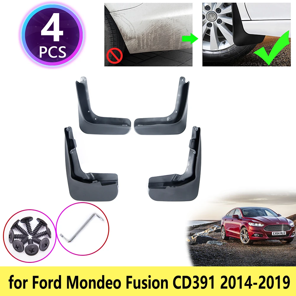 

for Ford Mondeo Fusion MK5 CD391 2014 2015 2016 2017 2018 2019 Mudguards Mudflap Fender Mud Guards Splash Wheel Car Accessories