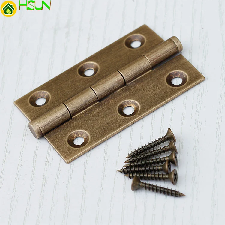 1 pc Free shipping 2.5/3 inch brass hinge invisible door | Обустройство дома