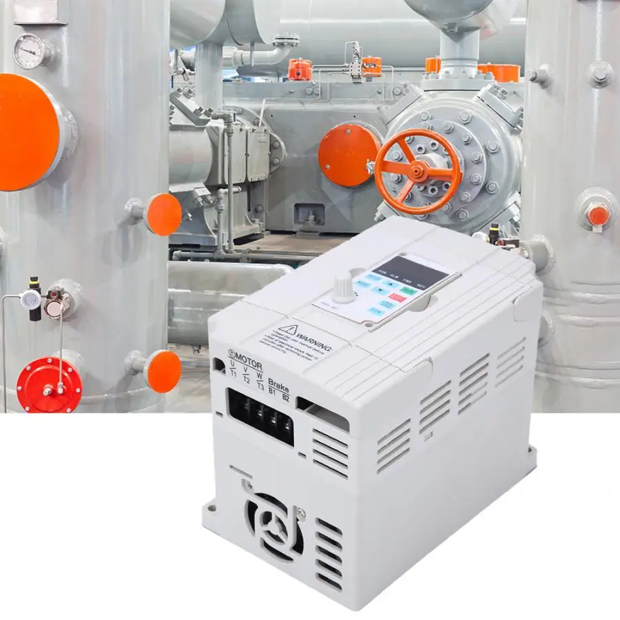 HAJ220-A1.5KW преобразователь частоты универсальный однофазный Вход 3-фазный Выход 220VAC 1.5KW