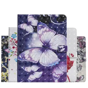 

Wekays Coque For Samsung Tab S5e 10.5" Cartoon Butterfly Leather Case For Samsung Galaxy Tab S5e 10.5 inch T720 T725 Cover Cases