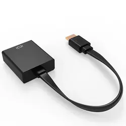 Адаптер hdmi-vga цифро-аналоговый видео аудио кабель конвертера HDMI VGA разъем мужчин и женщин для ПК ноутбука планшета