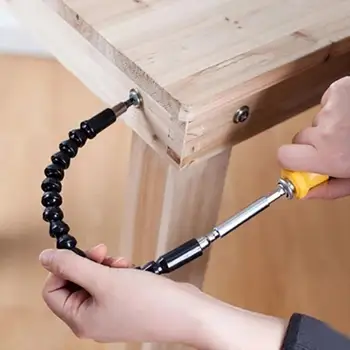 

Flexible Drill Bits Extension 1/4" Socket Adapter Magnetic, Handy, Solid Construction Usefull in Tight Corner Workspace