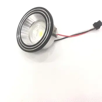 

4pcs/lot Trichromatic light 3 Color COB Lampada cut 45mm 85-265v 3w Bombillas LED Spotlight Lamparas LED Bulb Light Temperature