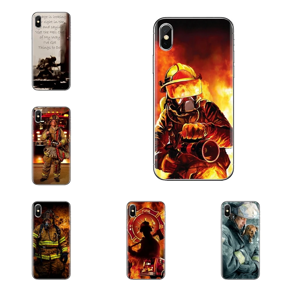 For Huawei Honor 7X V10 6C V9 6A Play 9 Mate 10 Pro Y7 Y5 P8 P10 Lite Plus GR5 2017 Firefighter Heroes Fireman Mobile Phone Case |