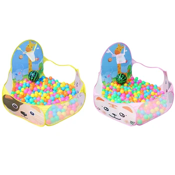 

Kids Tent Ocean Series Cartoon Game Easy Clean Ocean Pool Cartoon Portable Sports Educational Toys Without Ocean Ball