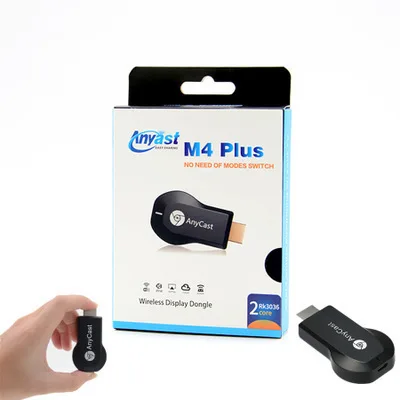 

Anycast M2 M4 plus WiFi Wireless Same Screen Device Mobile Phone WiFi Push APP ezcast with Screen