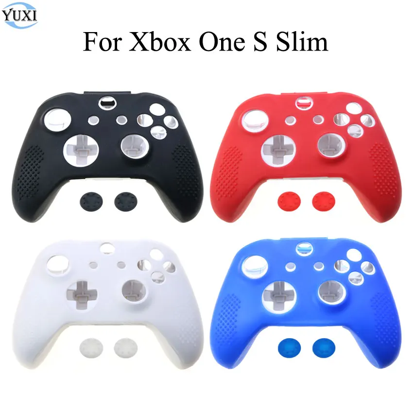 Силиконовый защитный чехол YuXi для геймпада Xbox One S Slim гелевый резиновый с