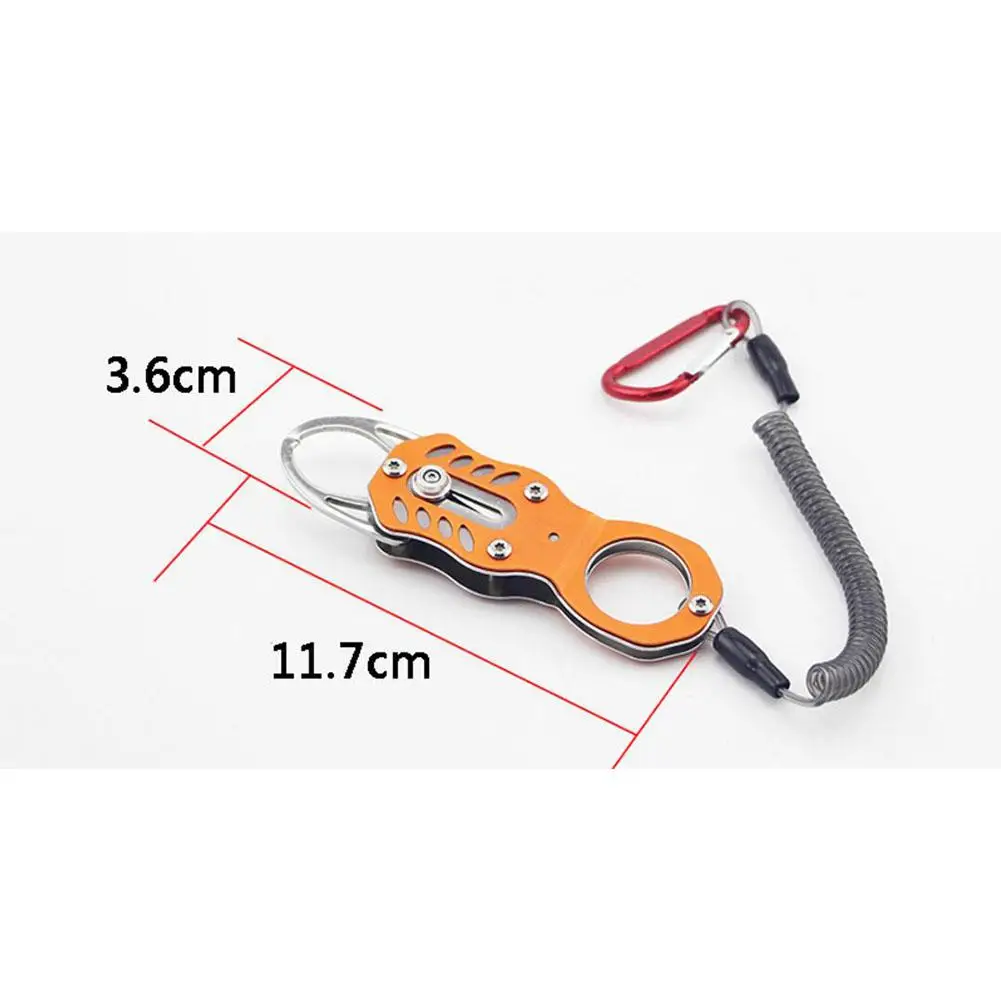 Portable Fish Grip Grab Catch Mouth Lip Gripper Grabber Catcher Fishing Tackle Tools