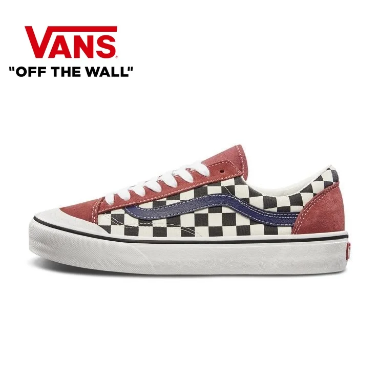 

Vans STYLE 36 SF Men and Women Shoes Original Authentic Red Outdoor Street Style Low Canvas Lattice Light 2019 New VN0A3MVLVS9