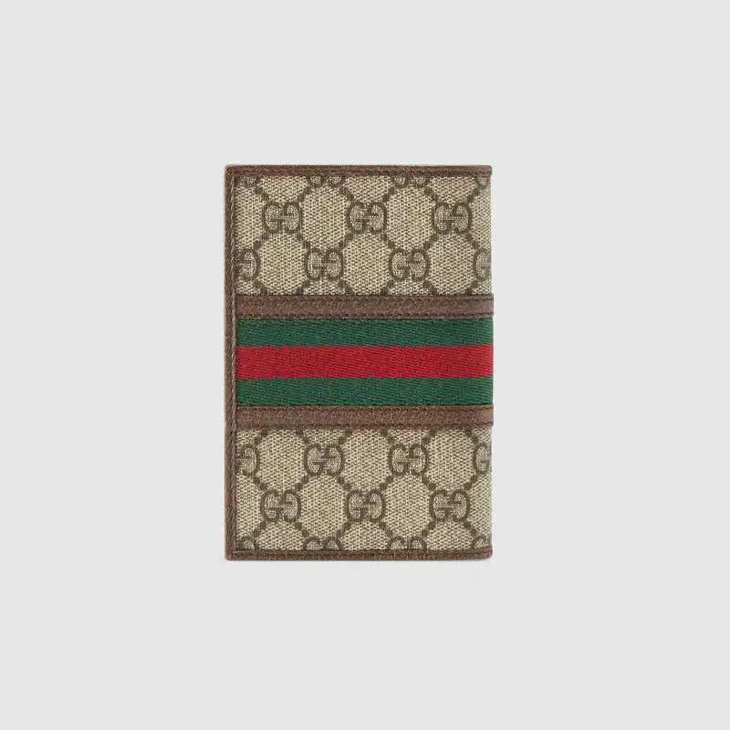 Gucci Ophidia GG чехол для паспорта, держатель для паспорта, защитный чехол, держатель для карт, кредитный чехол 597620 96IWT 8745
