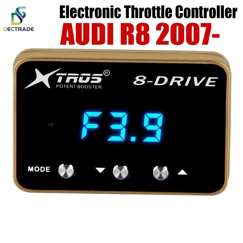 DECTRADE Car Electronic Throttle Controller Racing Accelerator Potent Booster For Audi R8 2007- Tuning Parts 8 Drive