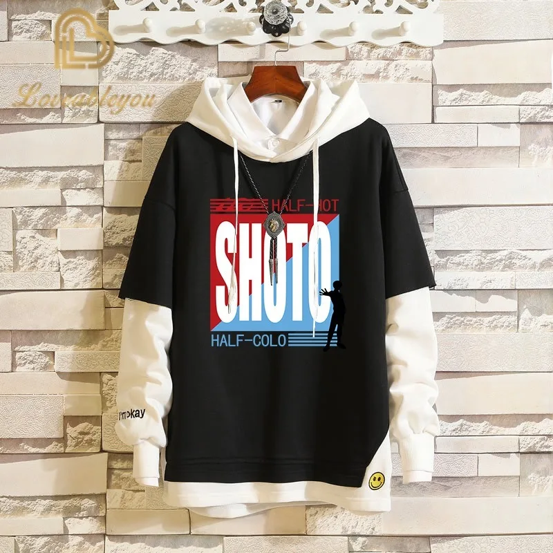 Новый Аниме Толстовка для мужчин и женщин My Boku No Hero Academia Midoriya Izuku Todoroki Shoto Косплей