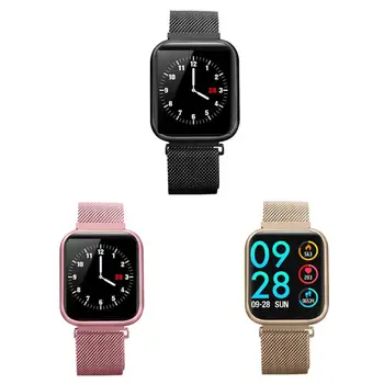 

P80 Color Screen Smart Bracelet IP68 Heart Rate Monitor Fitness Wristband Support Dropshipping