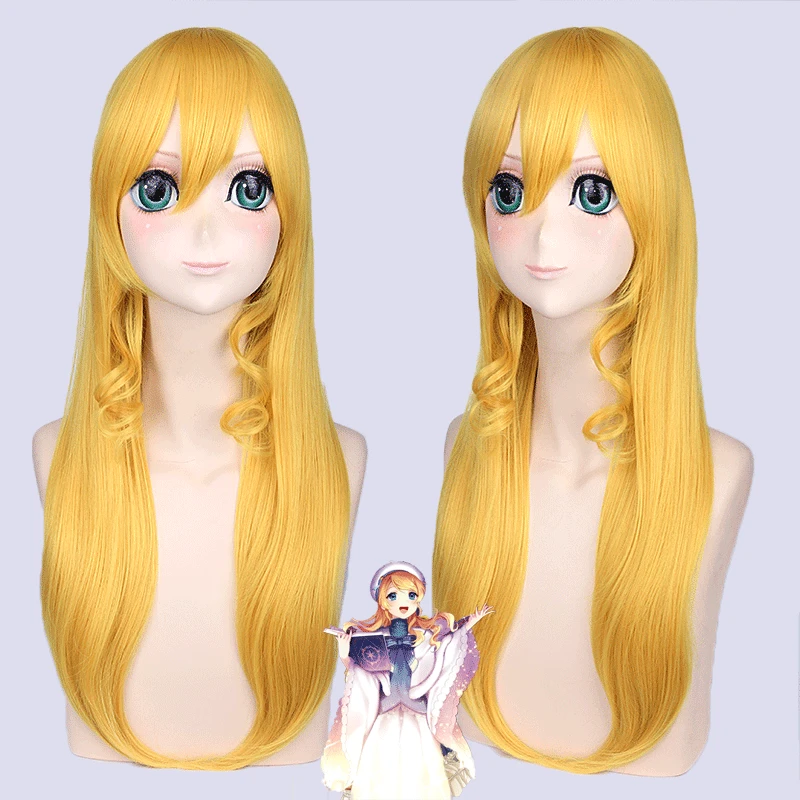 Eli Ayase парик Love Live Hair золотистый термостойкий женский для девушек LoveLive Hair|Костюмы