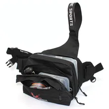 Новая водонепроницаемая сумка для рыбалки блесна Сумка Многофункциональная карманная косой крест открытый карман нагрудный пакет снасти fly рыболовные сумки