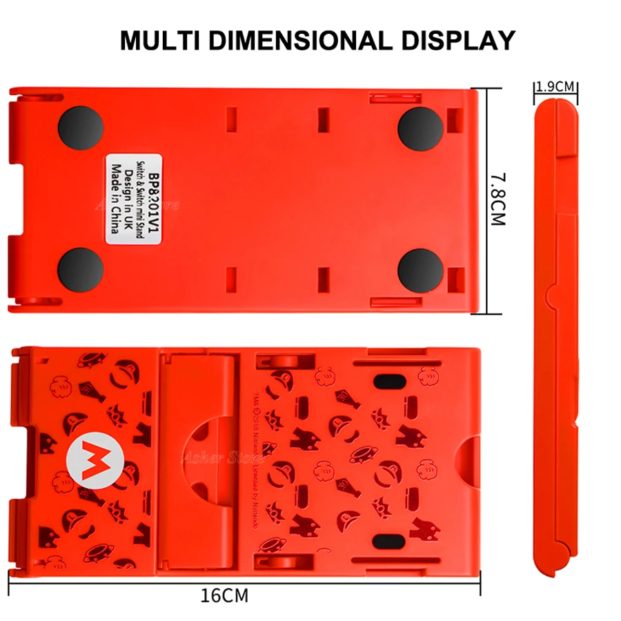 Переключатель/облегченный консольный Держатель подставка цветной кронштейн 2 слот для игровой карты для nintendo Switch аксессуары для nintendo Switch
