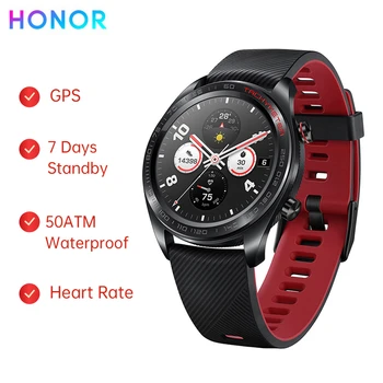 

Huawei Honor Watch Magic Smart Watch AMOLED Screen GPS 5ATM Waterproof 7 Days Standby Bluetooth SmartWatch for Android iOS