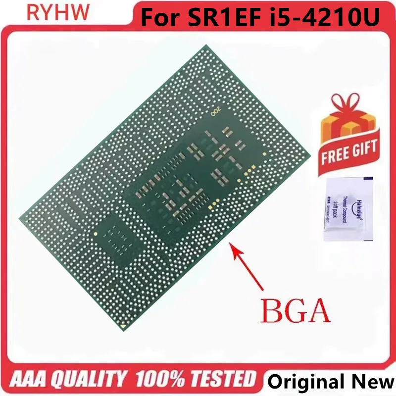 1-10 шт. 100% новый тест очень хороший продукт для SR1EF i5-4210U I5 4210U процессор bga чип с