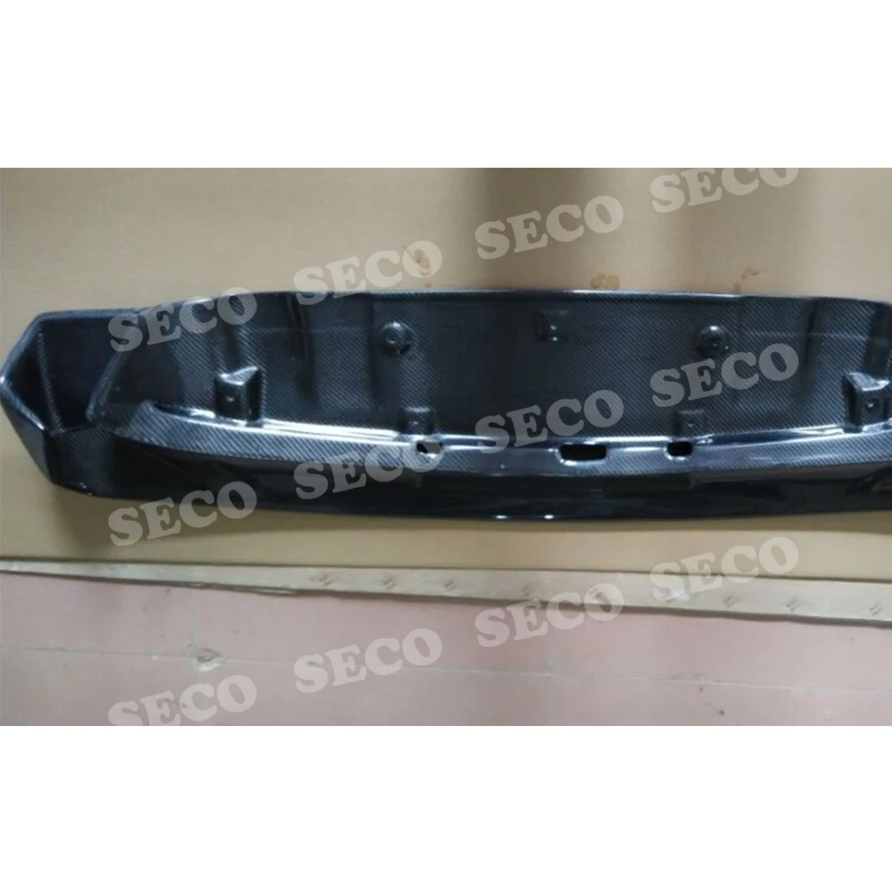 Спойлер для Volkswagen VW Scirocco 2009 2014 углеродное волокно задний спойлер на крышу окно